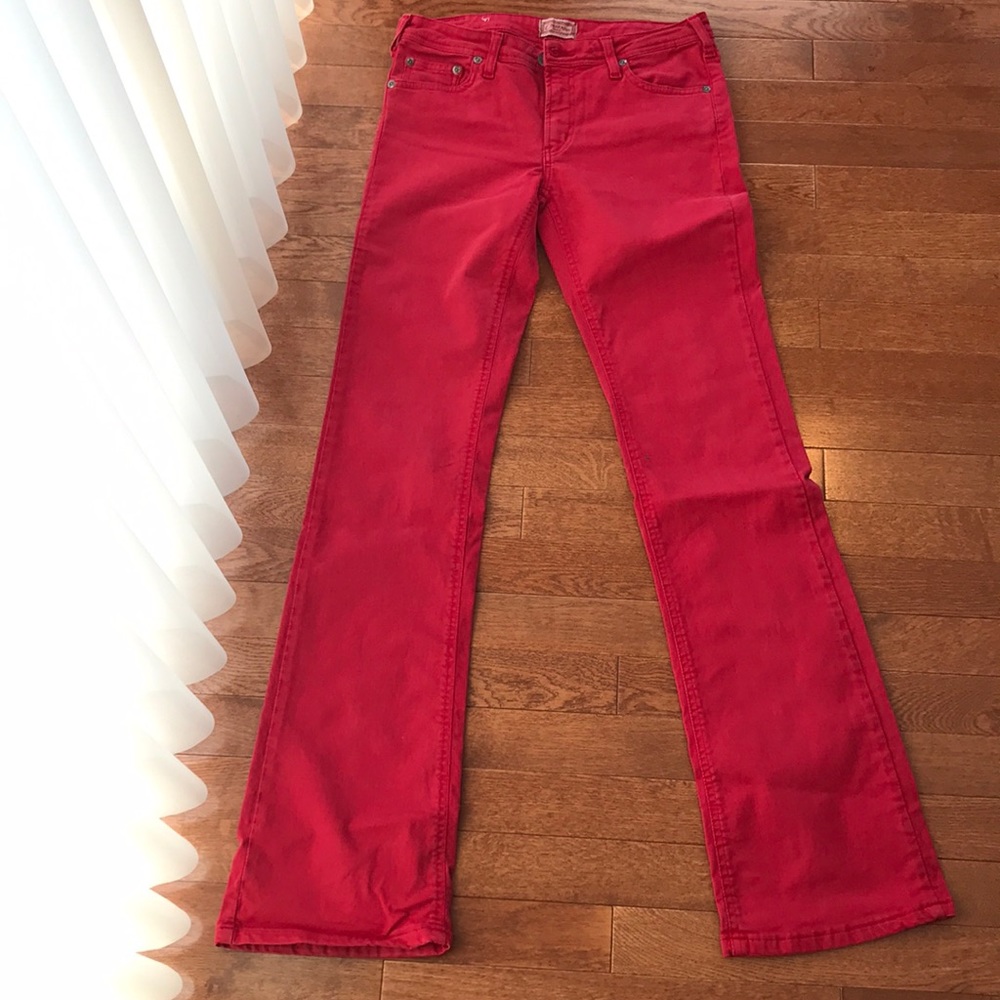 Most Comfortable Red Jeans